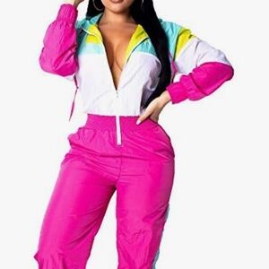 Colorful Women's Track Suit